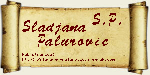 Slađana Palurović vizit kartica